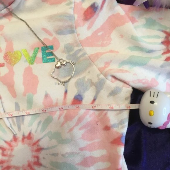 AMAZING adorbale tye dye tracksuit with hello kitty and crystal details! - Picture 11 of 12